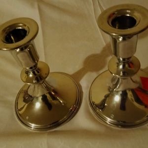 Reed & Barton Pewter Candle Holders
